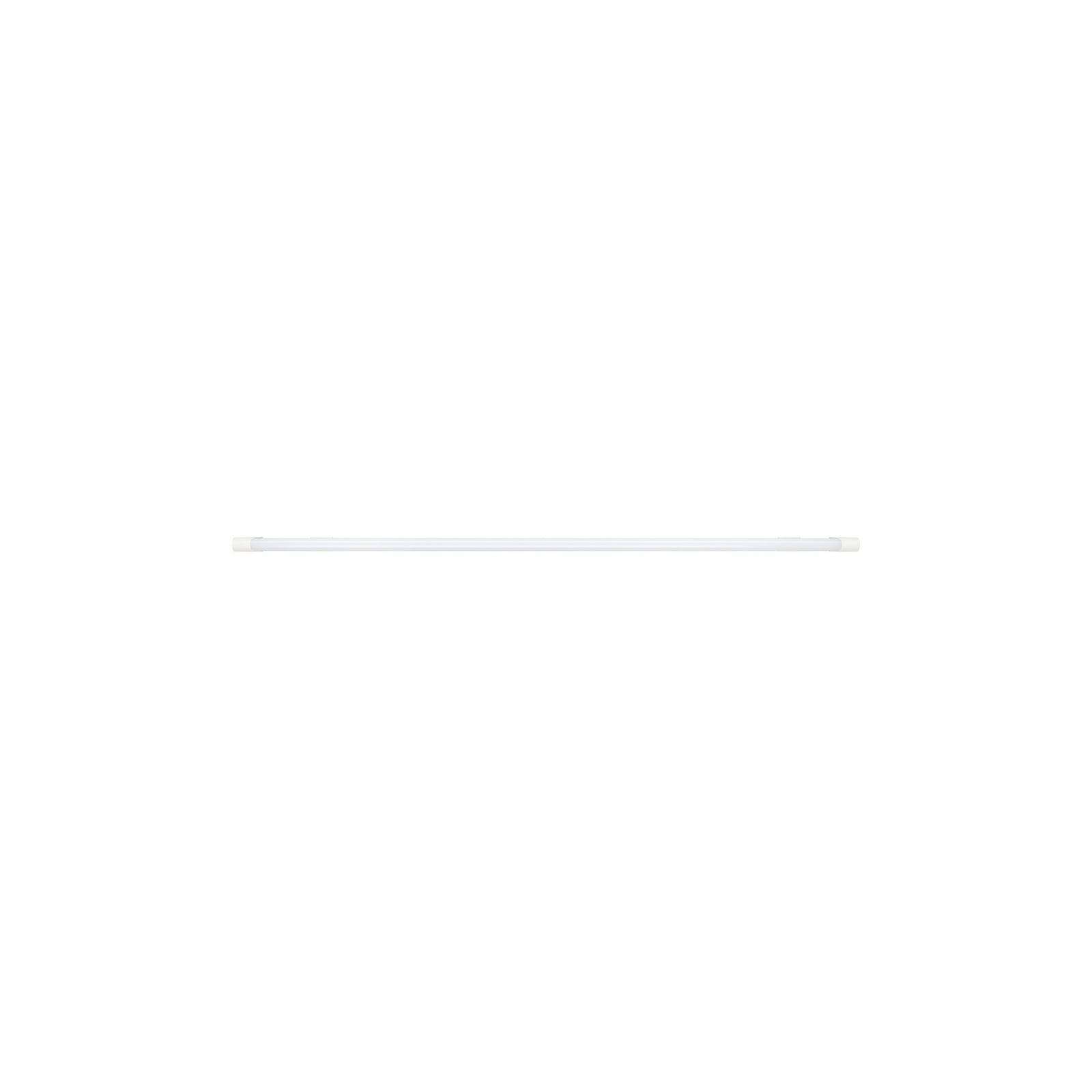 LED-lyslist VALUE BATTEN sølv 123 cm 20W 4000K nærbilde av lysdiffusor