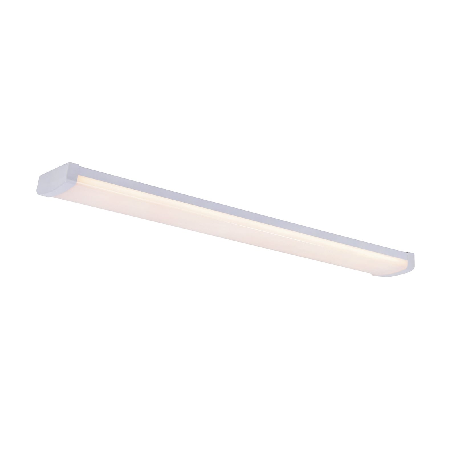 LED-lyslist Wilmington hvit plast bakside
