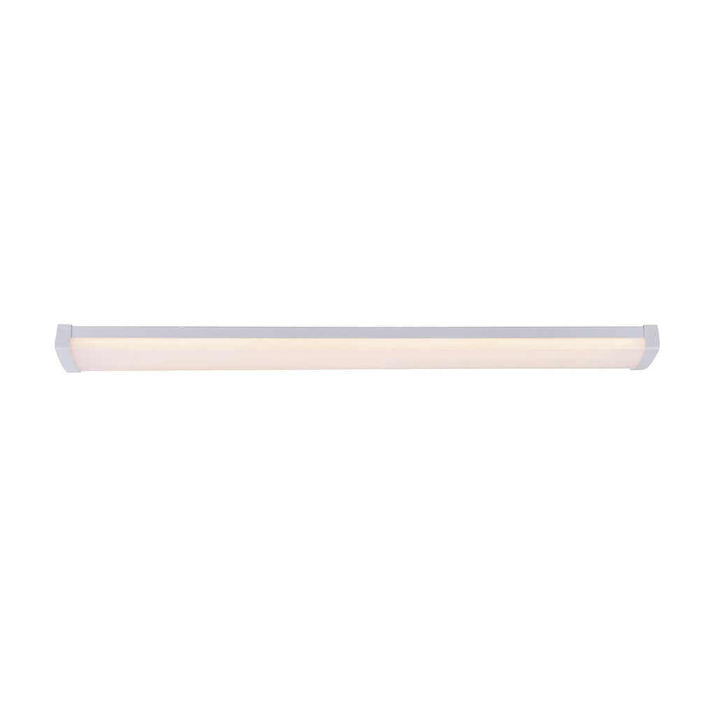 LED-lyslist Wilmington hvit plast detalj av LED-lys
