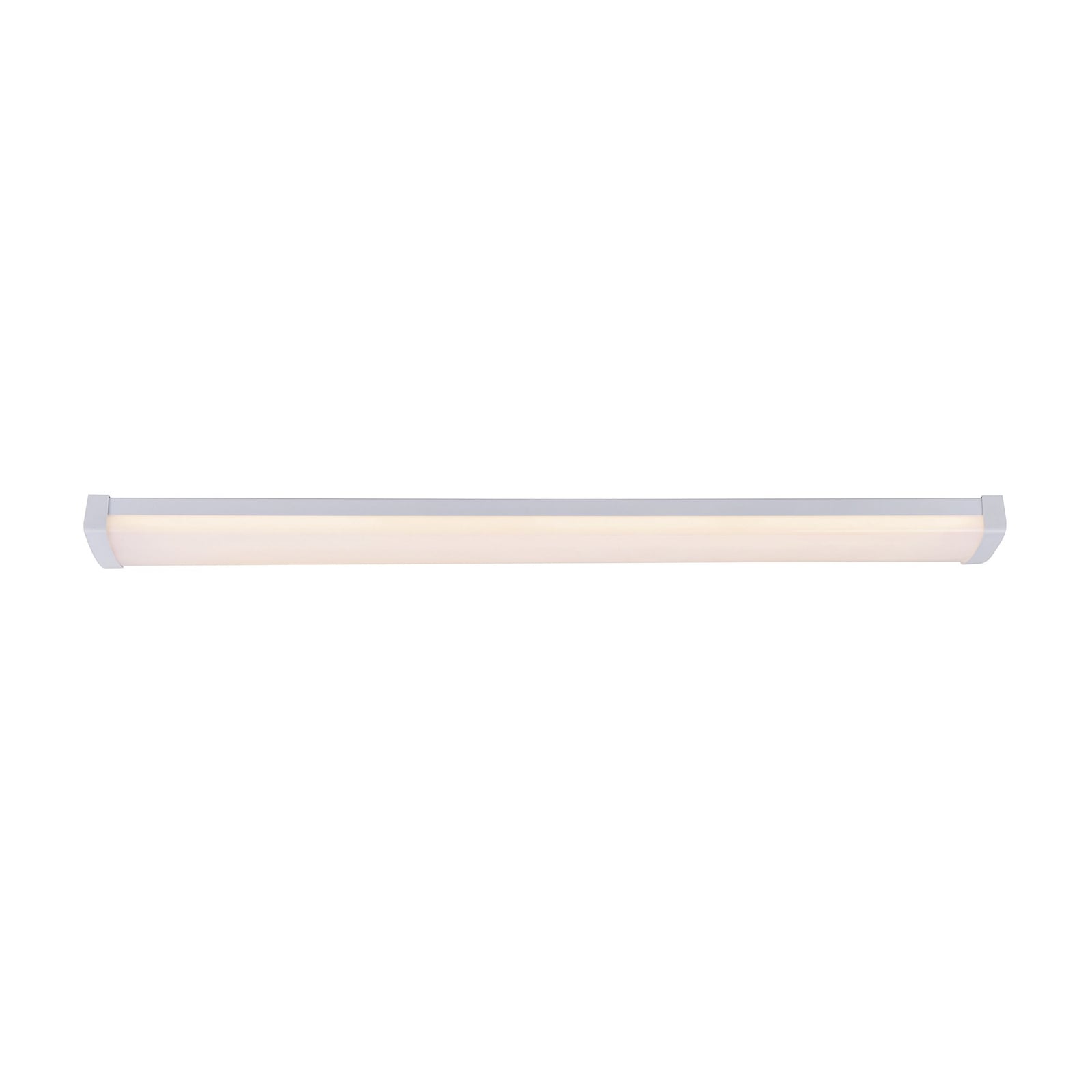 LED-lyslist Wilmington hvit plast detalj av LED-lys