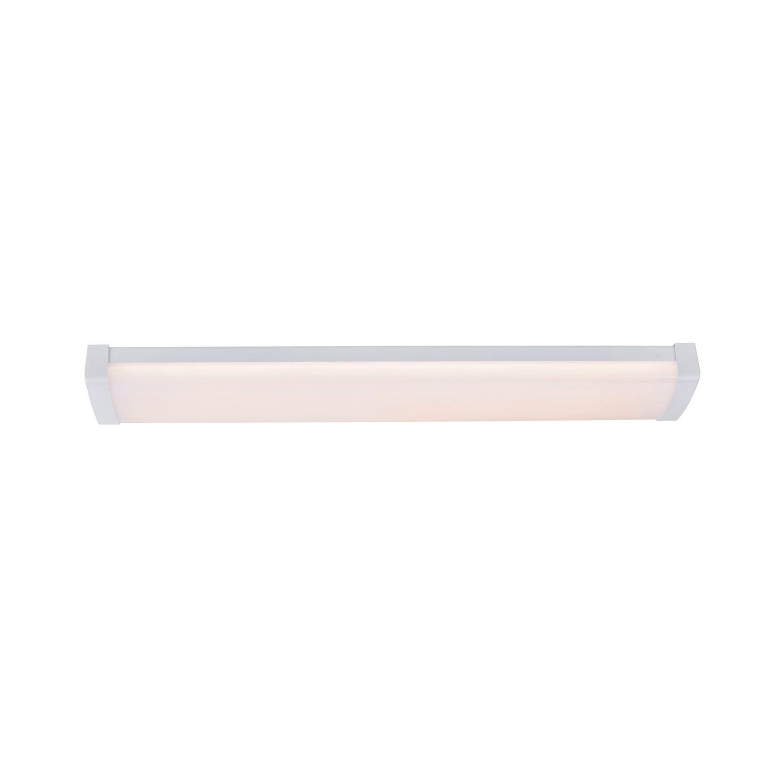 LED-lyslist Wilmington hvit plast bakside