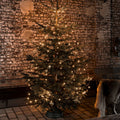 LED-lysmantel til juletre 8 strenger 240 LED IP44 - Konstsmide forfra