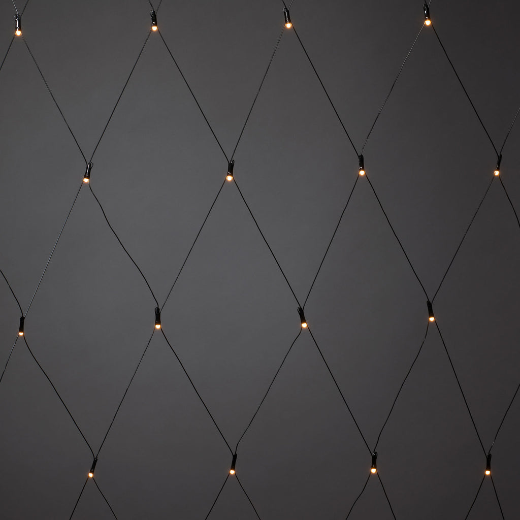 LED-lysnett utendørs 64 LED 200x200 cm IP44 - Konstsmide bakside
