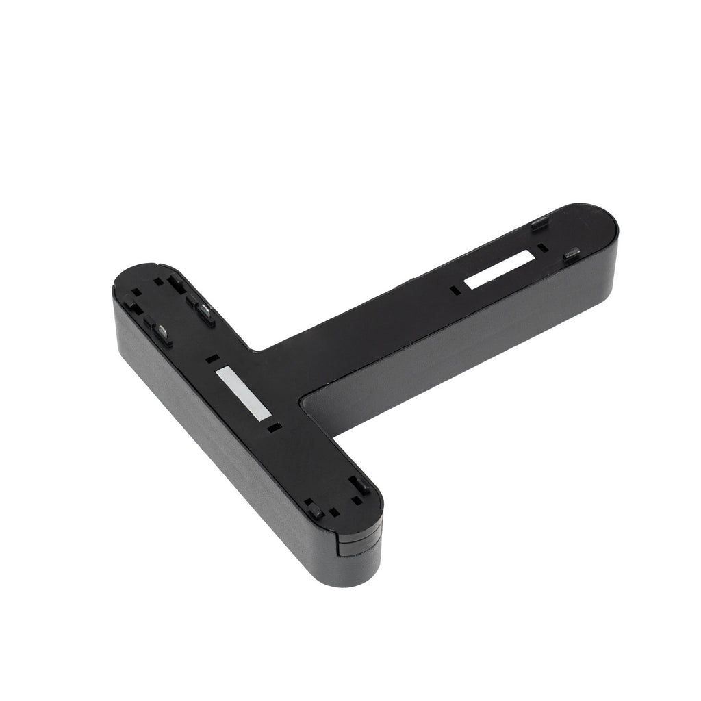 LED lysskinner T-form Lumaro svart design detalj