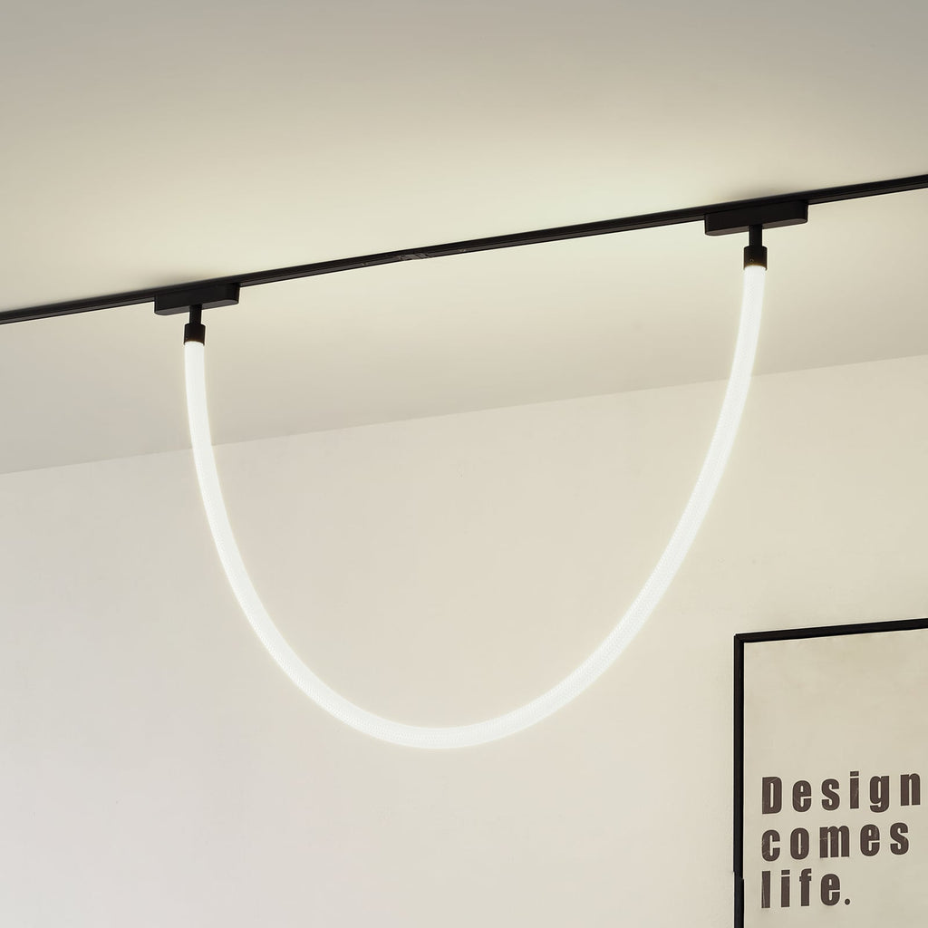 LED-lysslange Lumaro 150 cm tekstil CCT dimbar forfra