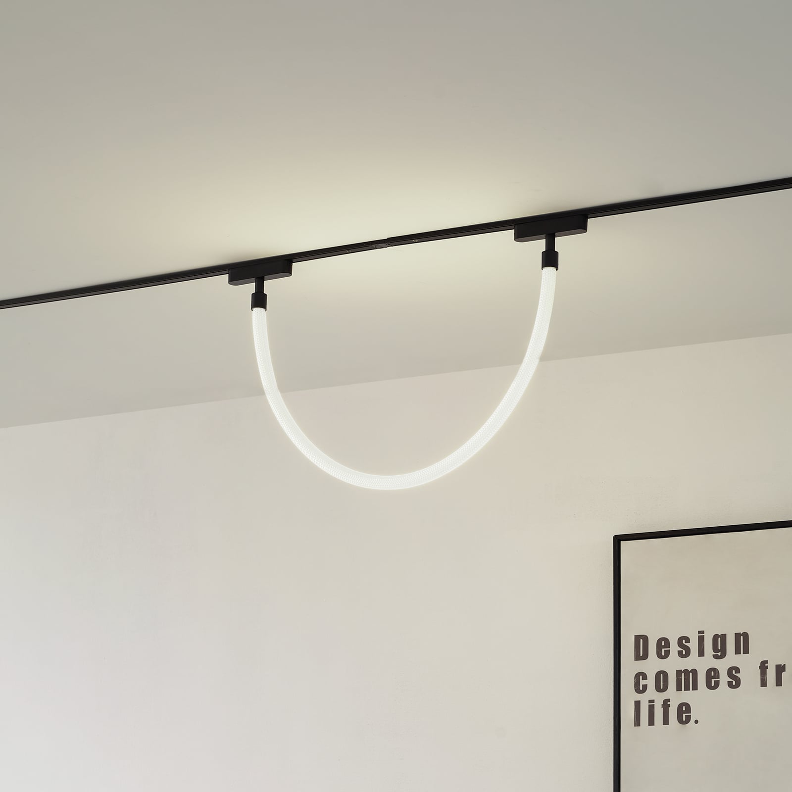 LED lysslange Lumaro CCT dimbar tekstil 100 cm bakside