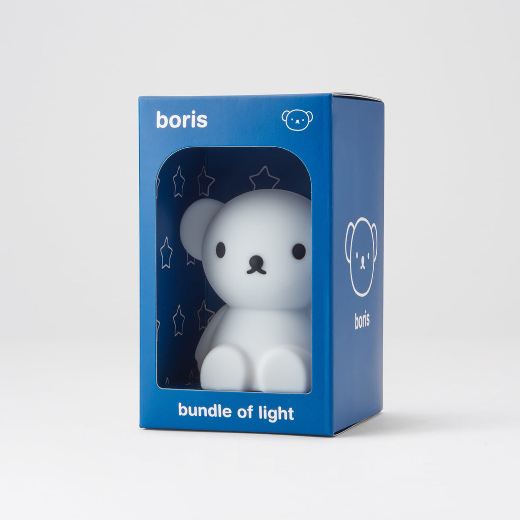 Nærbilde av LED nattlys Boris Bundle of Light silikon 10 cm