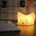 LED nattlys Catty Cat dimbar 7 farger med lyd forfra