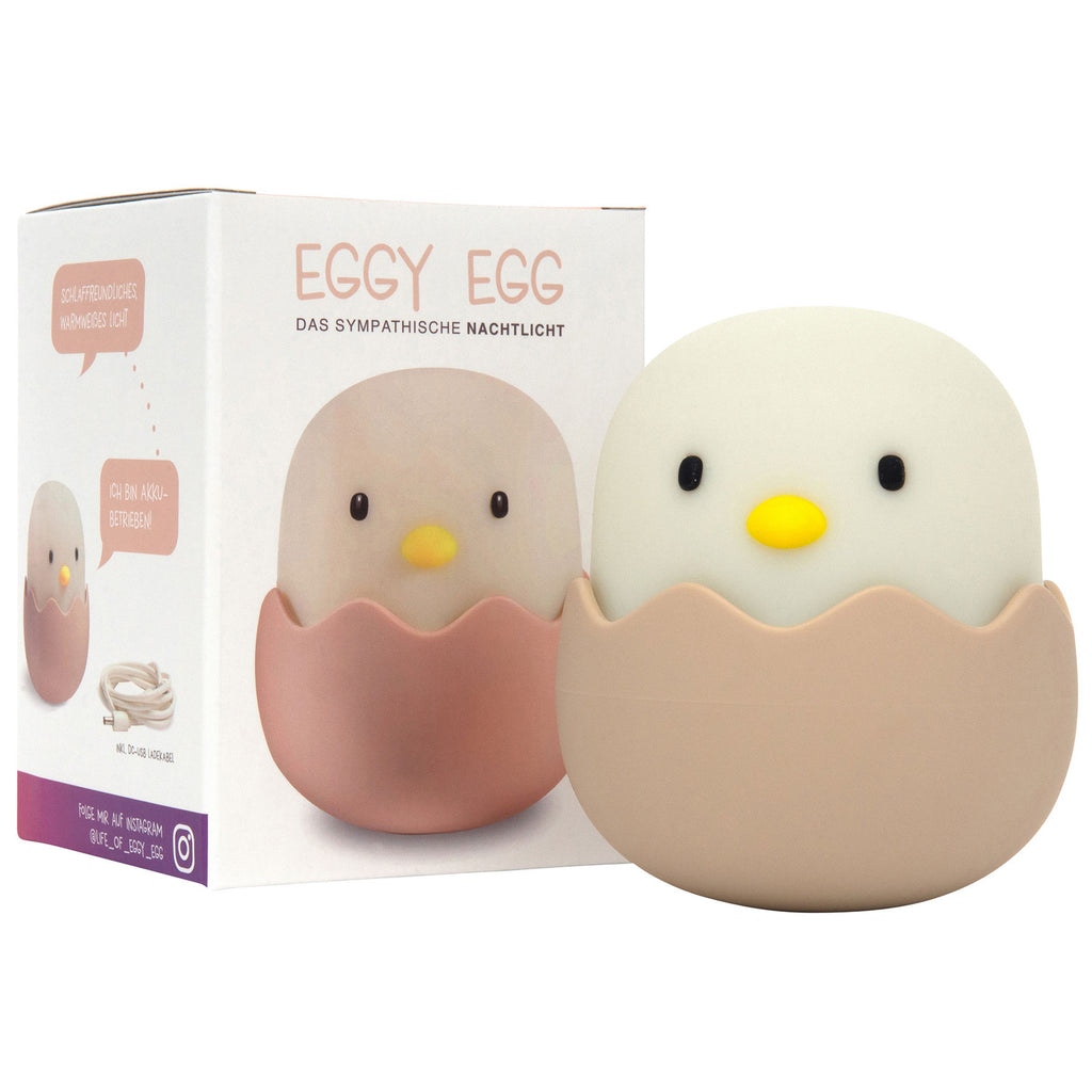 LED nattlys Eggy Egg brukt i barneromsmiljø