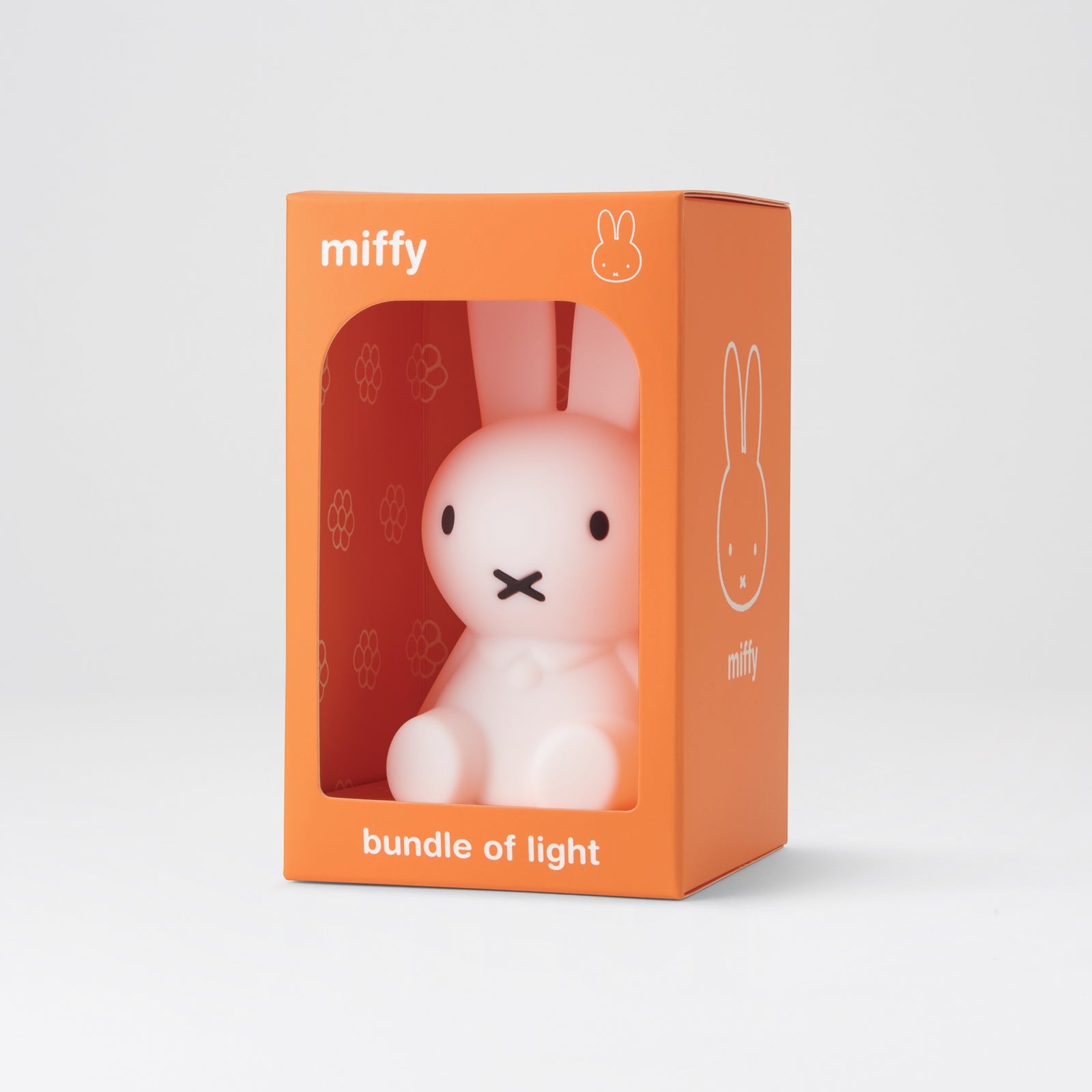 Nærbilde av LED nattlys Miffy Bundle of Light silikon