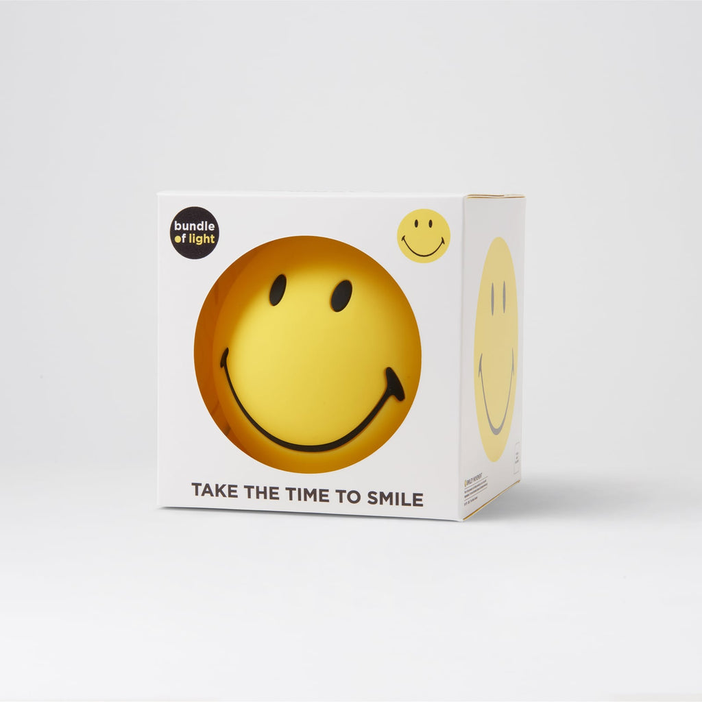LED nattlys Smiley Bundle of Light silikon nærbilde