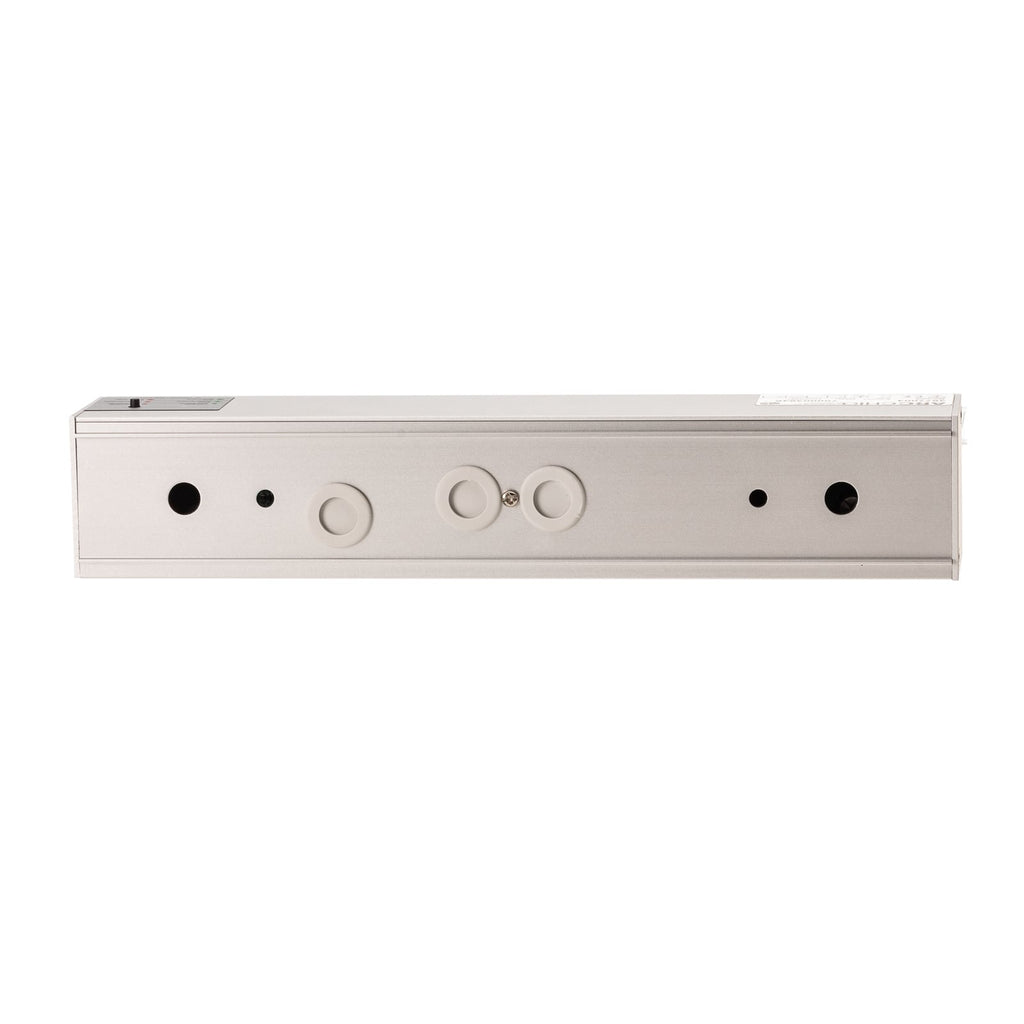 LED nødlys Nevian aluminium med batteri status-led