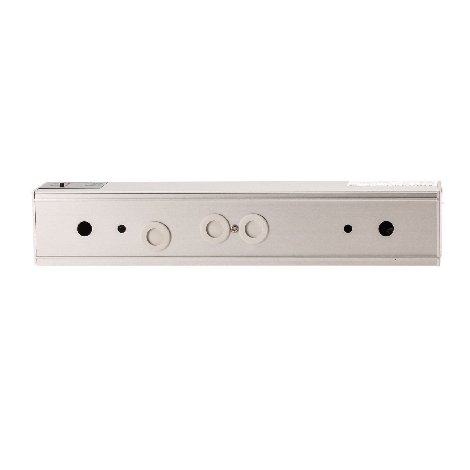 LED nødlys Nevian aluminium med batteri status-led