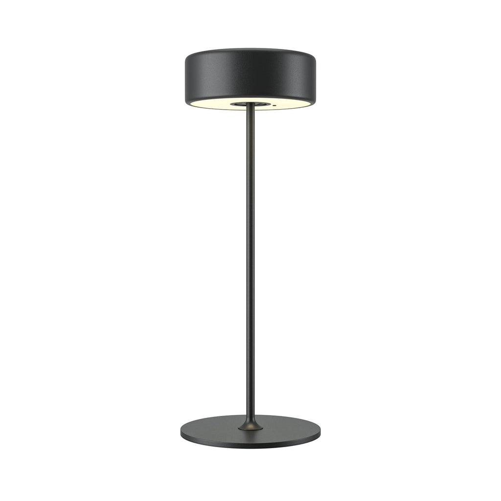 LED oppladbar bordlampe AI Collaboration svart CCT dimbar detalj av touchdimmer