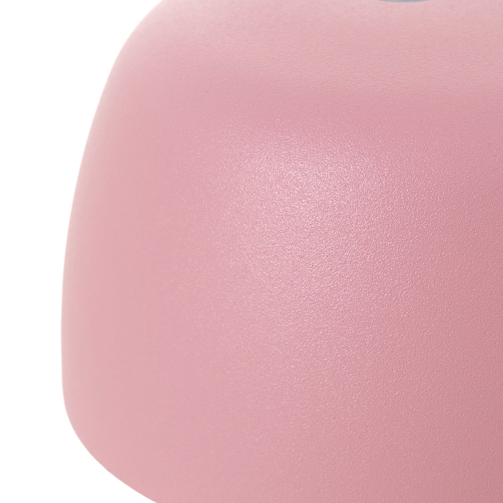 LED oppladbar bordlampe Arietty rosa dimbar IP54 lys i mørket