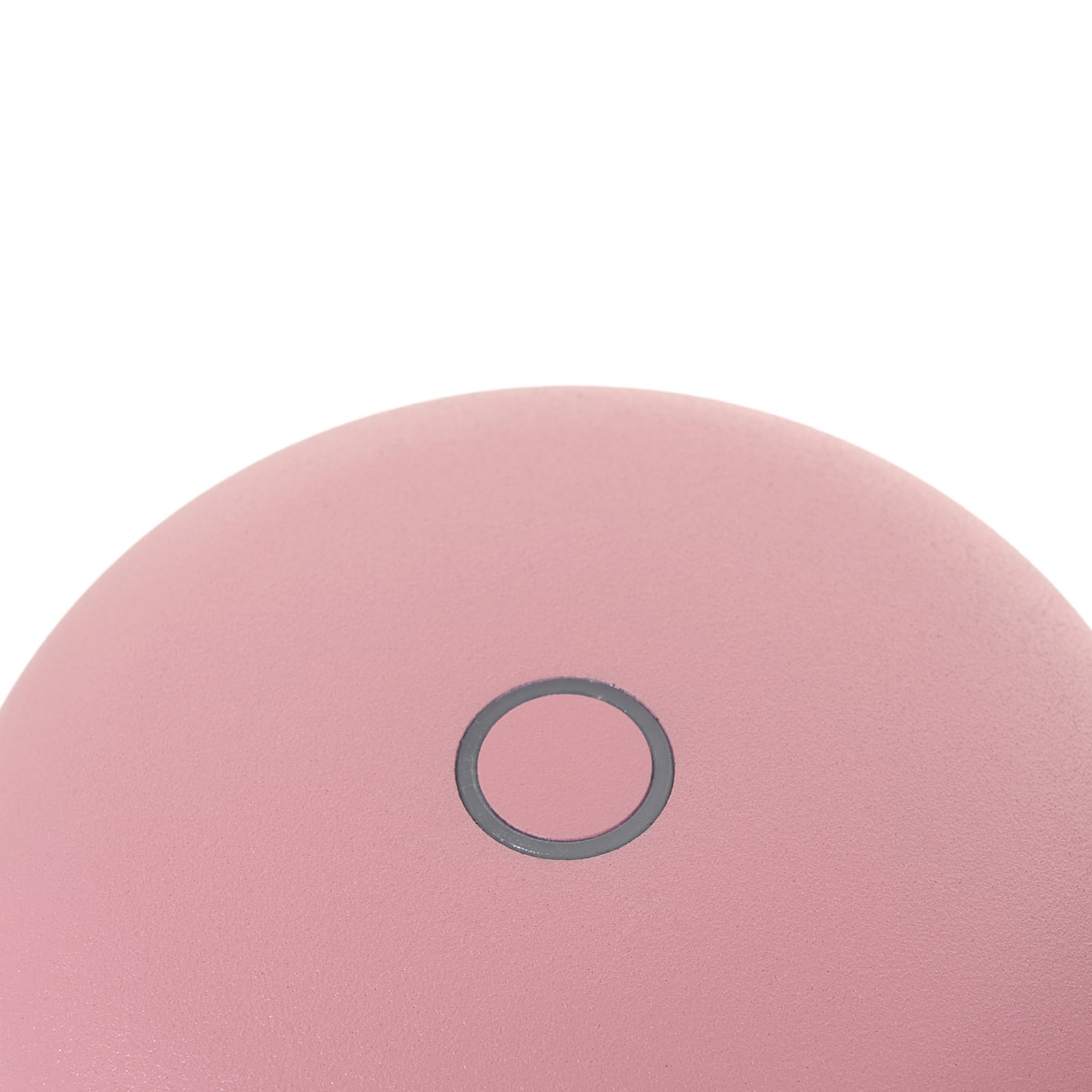Sideprofil av LED oppladbar bordlampe Arietty rosa dimbar IP54