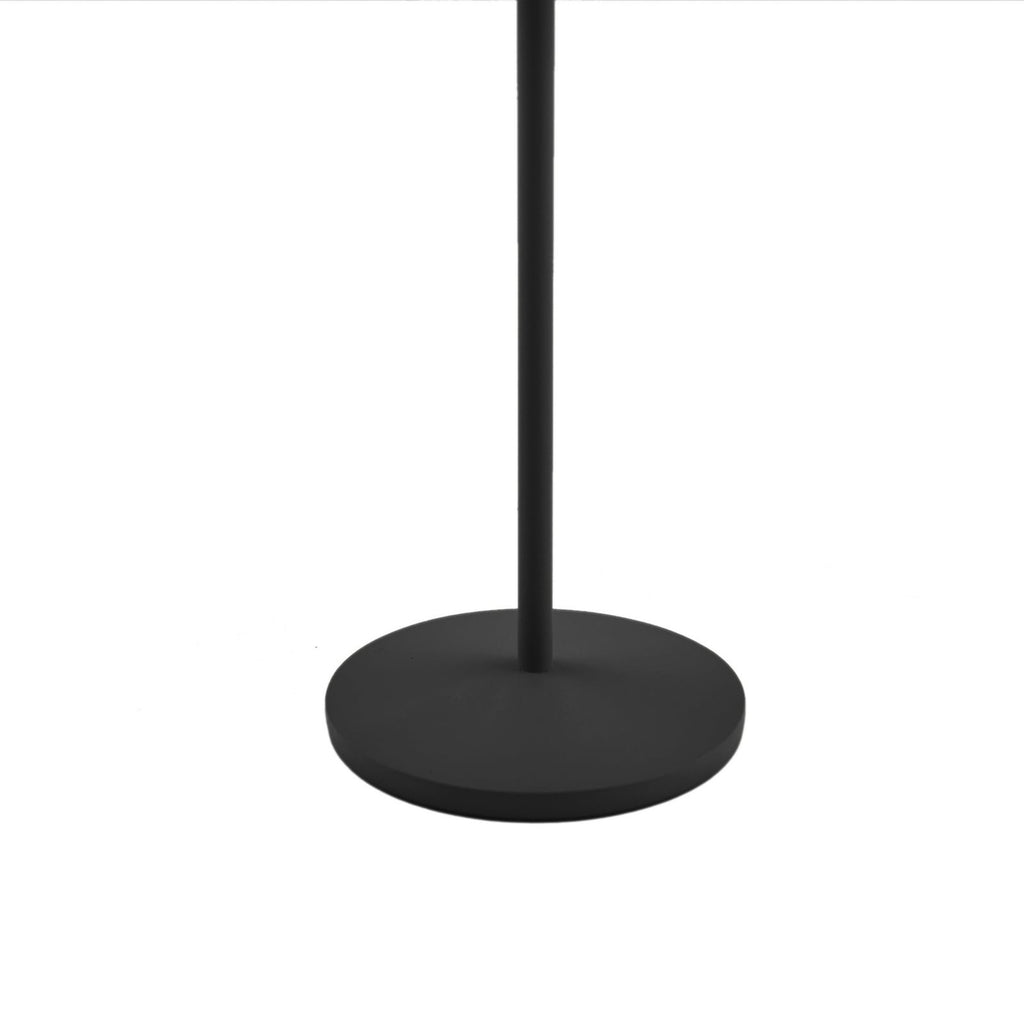 LED oppladbar bordlampe Arietty svart dimbar IP65 batteriindikator