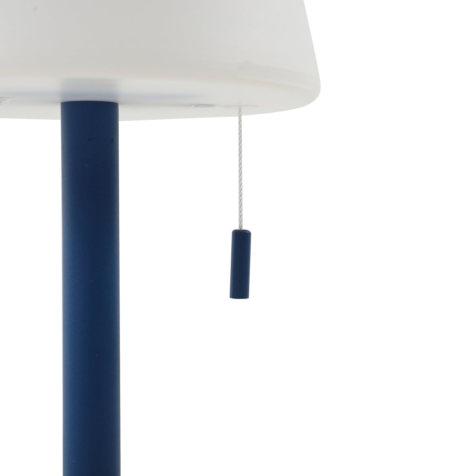 LED oppladbar bordlampe Azalea blå CCT høydejusterbar med justerbar høyde