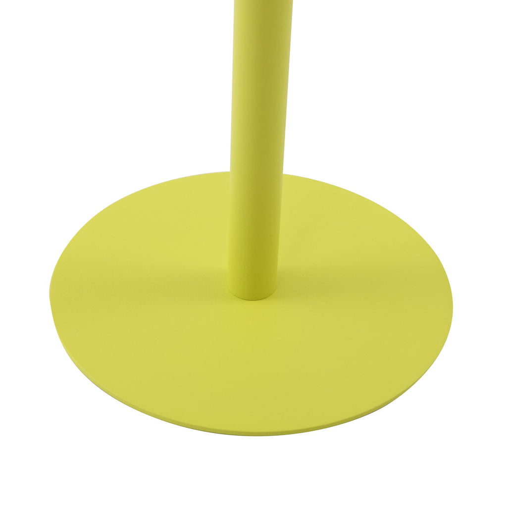 LED oppladbar bordlampe Azalea gul aluminium CCT IP44 lyser opp bord