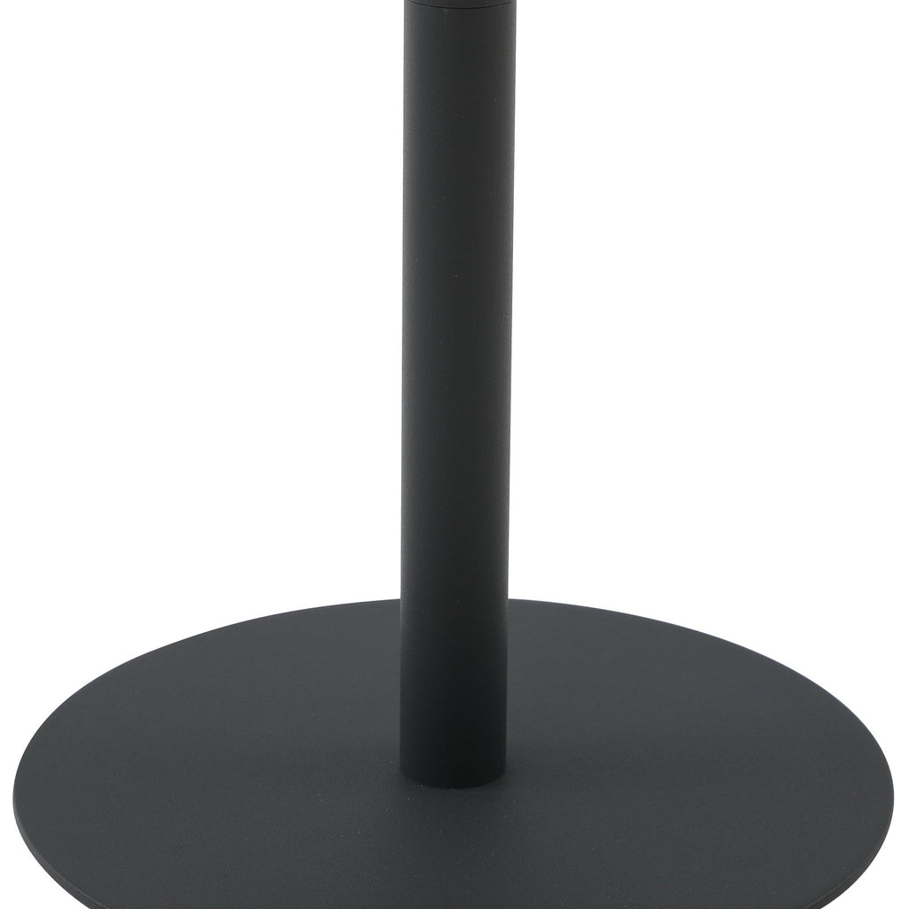 LED oppladbar bordlampe Azalea svart CCT høydejusterbar IP44 trekkswitch detalj