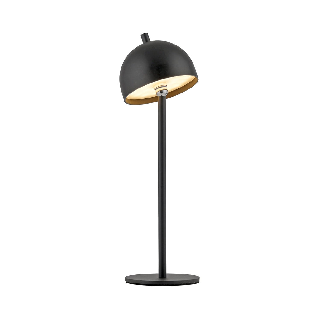 LED oppladbar bordlampe Bellies med flaskehette