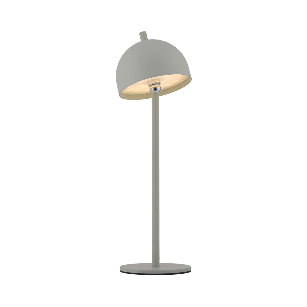 LED oppladbar bordlampe Bellies lysgrønn dimbar IP54 med flaskehette