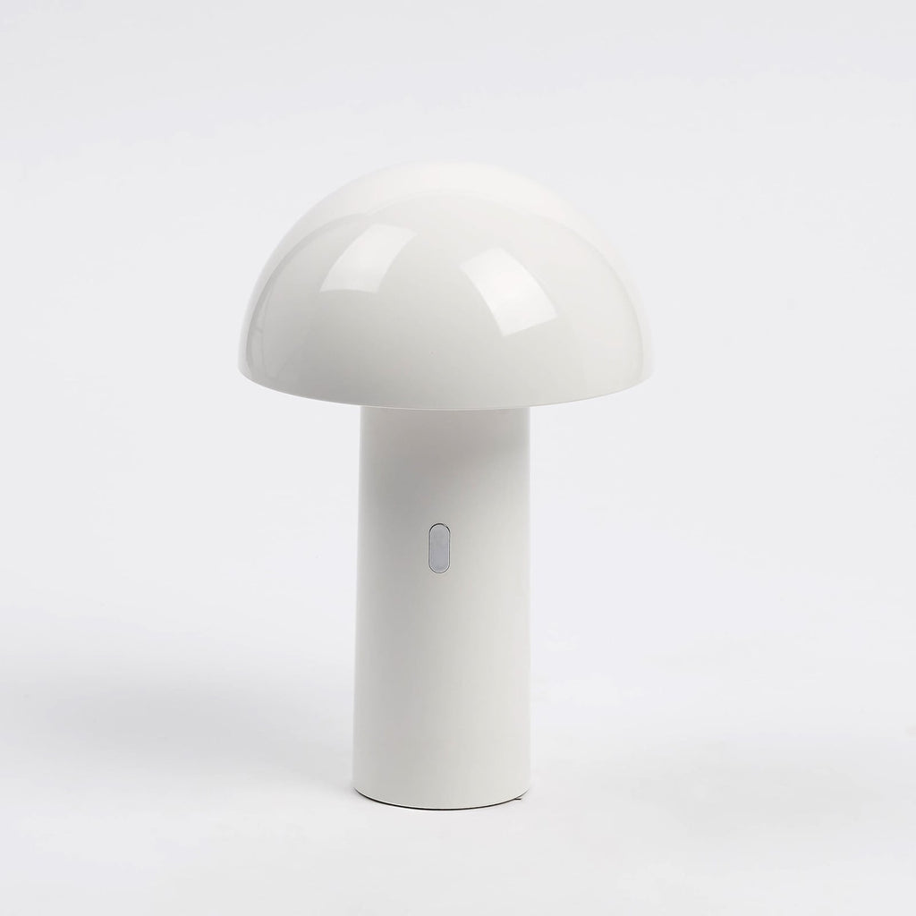 LED oppladbar bordlampe Capsule dimbar hvit 25,5 cm forfra