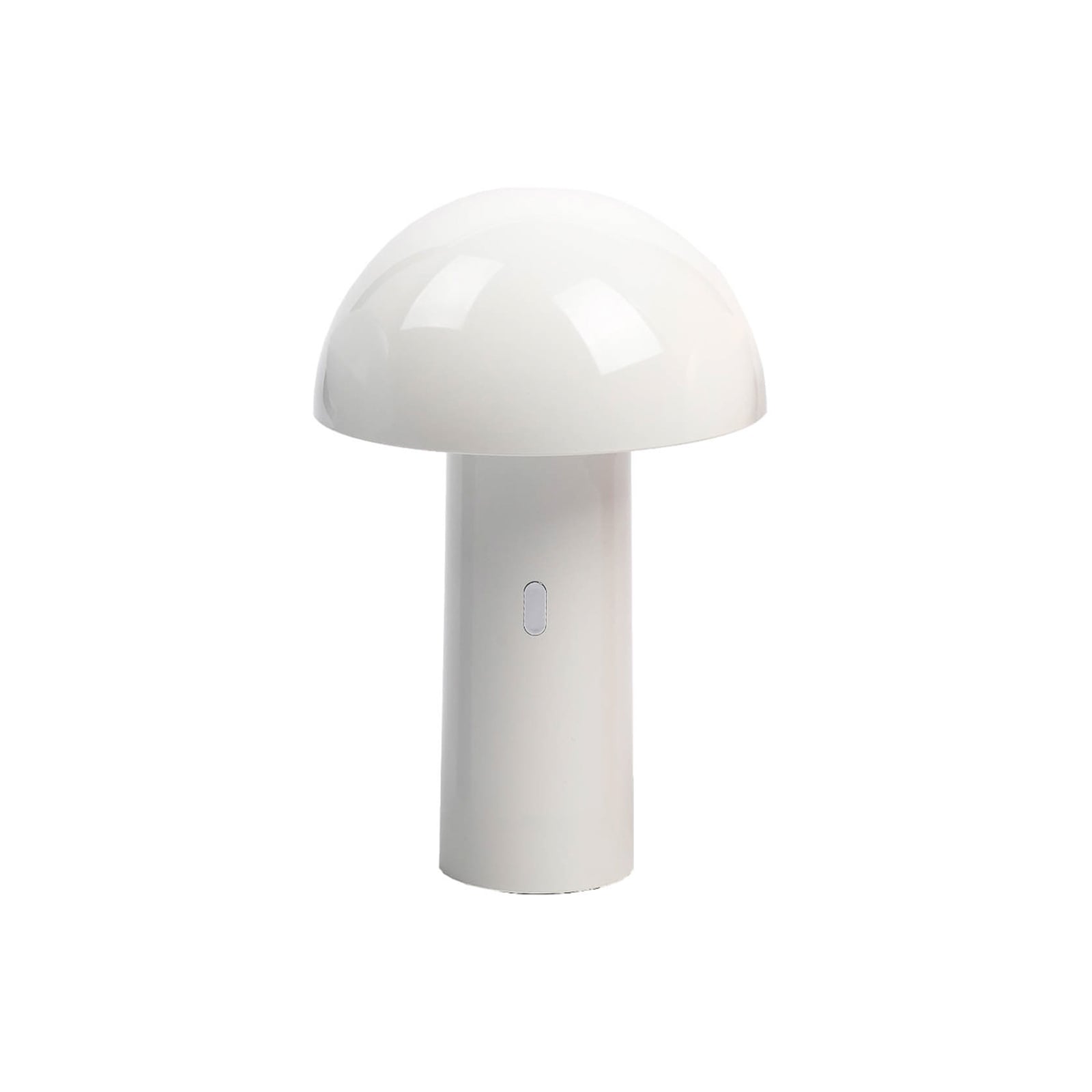 LED oppladbar bordlampe Capsule dimbar hvit 25,5 cm bakside