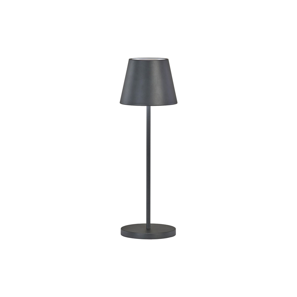 LED oppladbar bordlampe Cosenza 2.0 RGB dimbar IP44 forfra