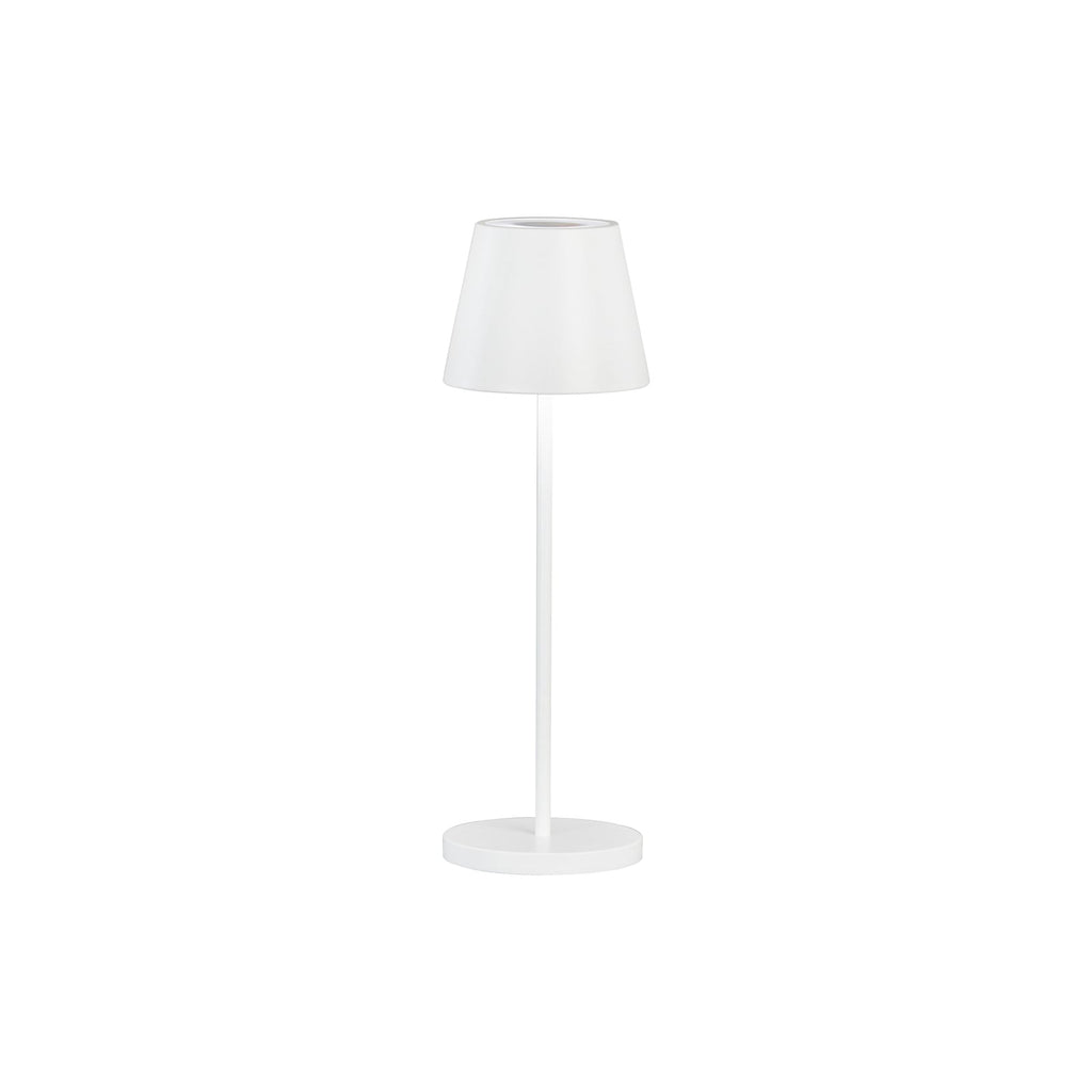 LED oppladbar bordlampe Cosenza 2.0 sand RGB dimbar IP44 forfra