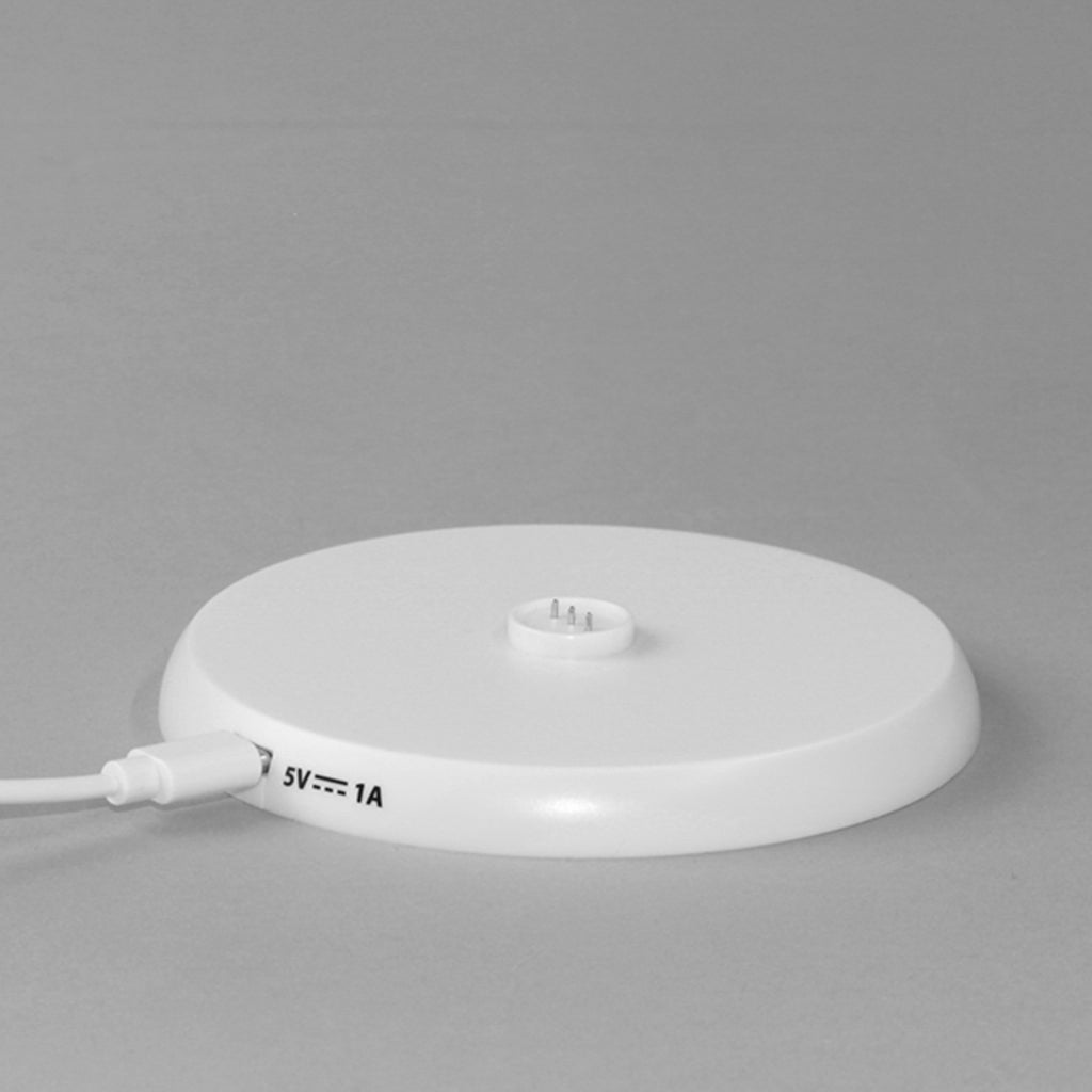 LED oppladbar bordlampe Cosenza 2.0 sand RGB dimbar IP44 montert