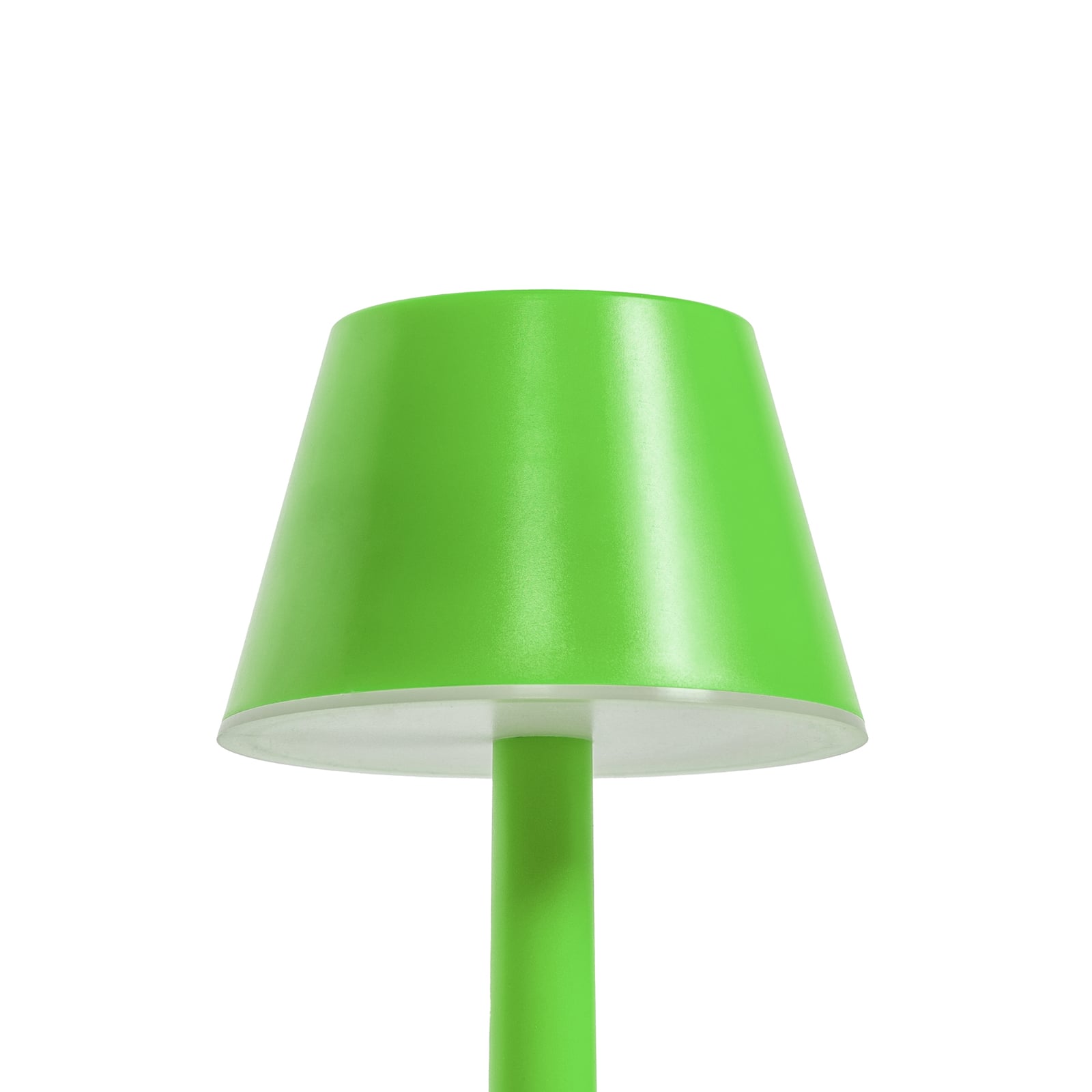 LED oppladbar bordlampe Gaja grønn RGBW dimbar IP44 med USB-C-kabel