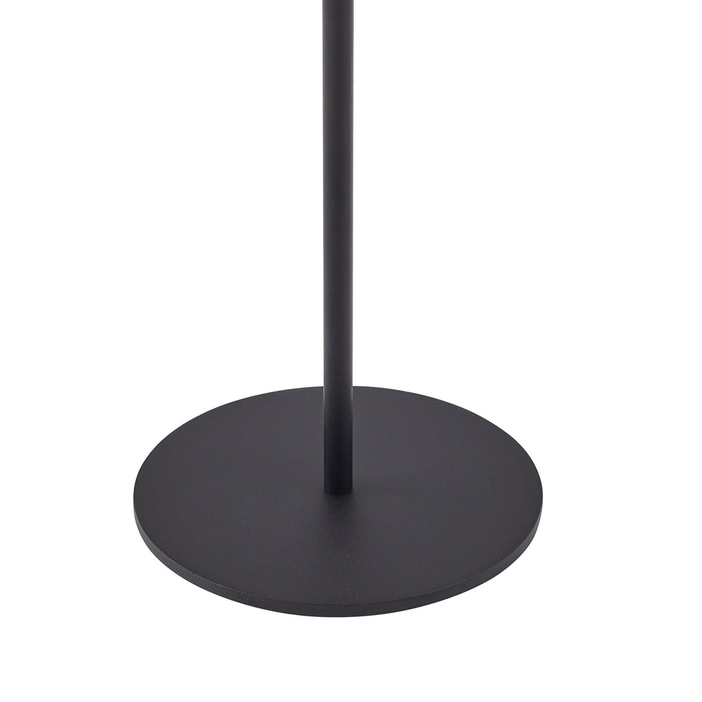 LED oppladbar bordlampe Ilvi aluminium CCT IP54 lysstyrke demonstrasjon