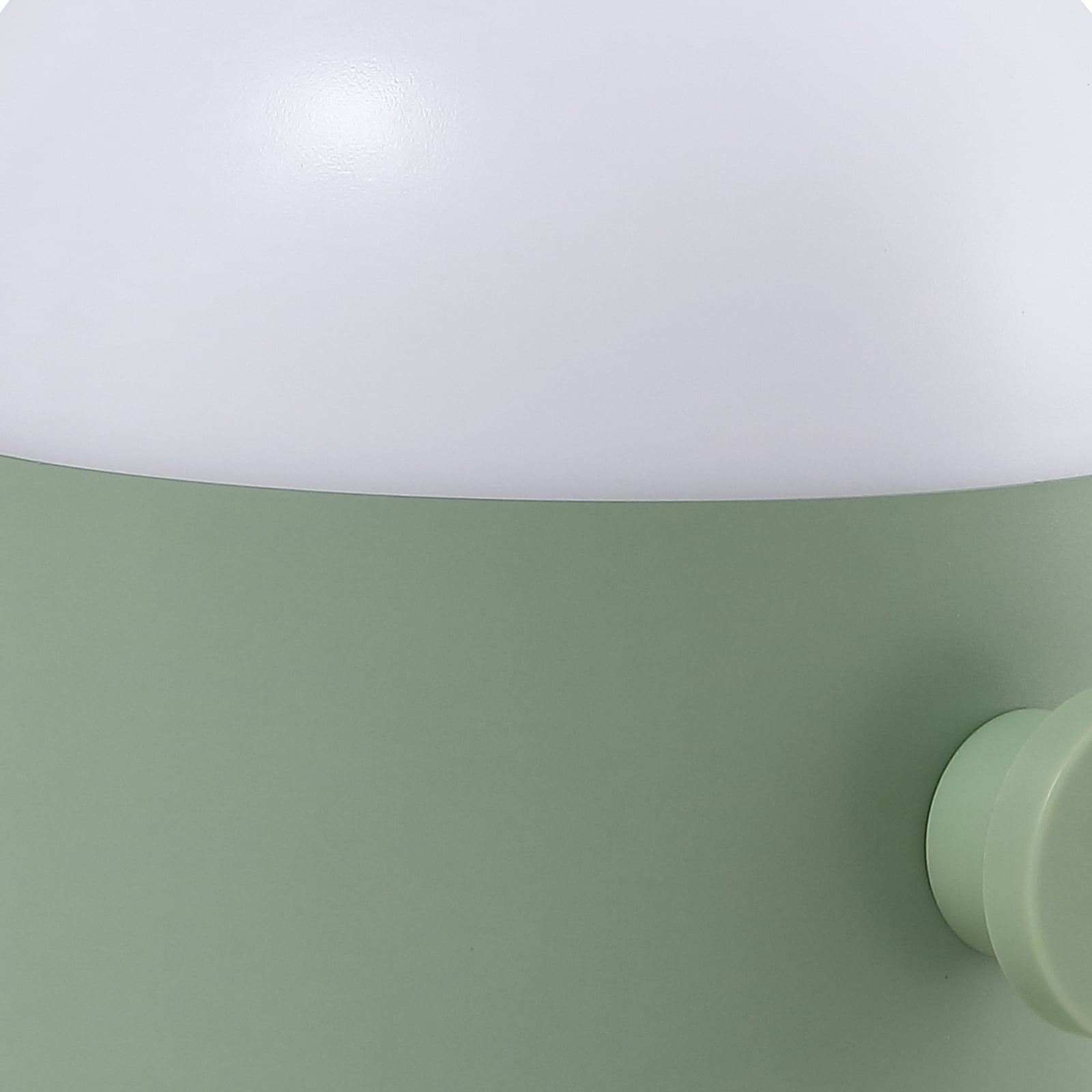 LED oppladbar bordlampe Isaline grønn dimbar IP44 H24 cm lysstyrke justering