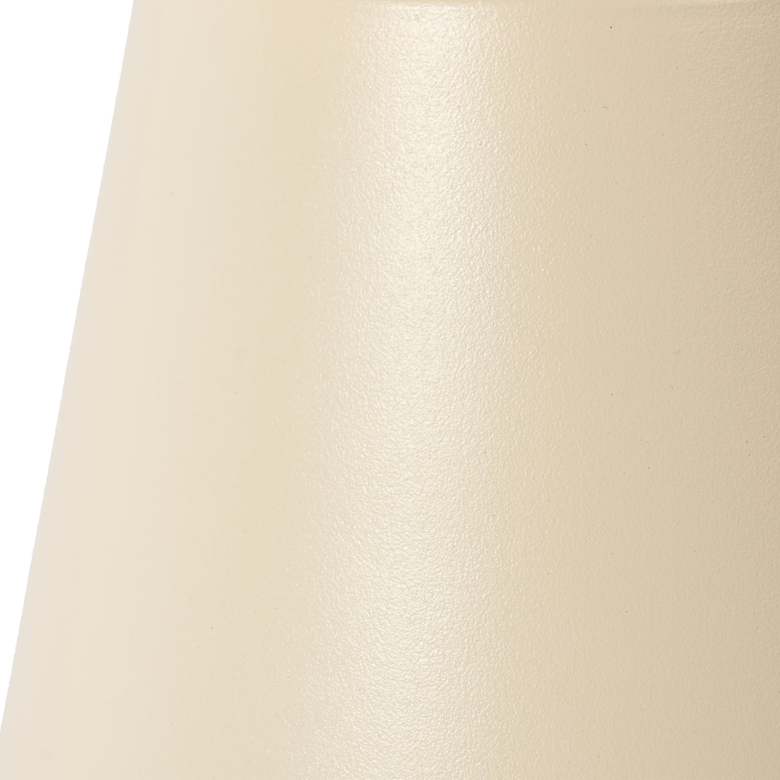 LED oppladbar bordlampe Janea Cross beige metall visning av IP54-merking