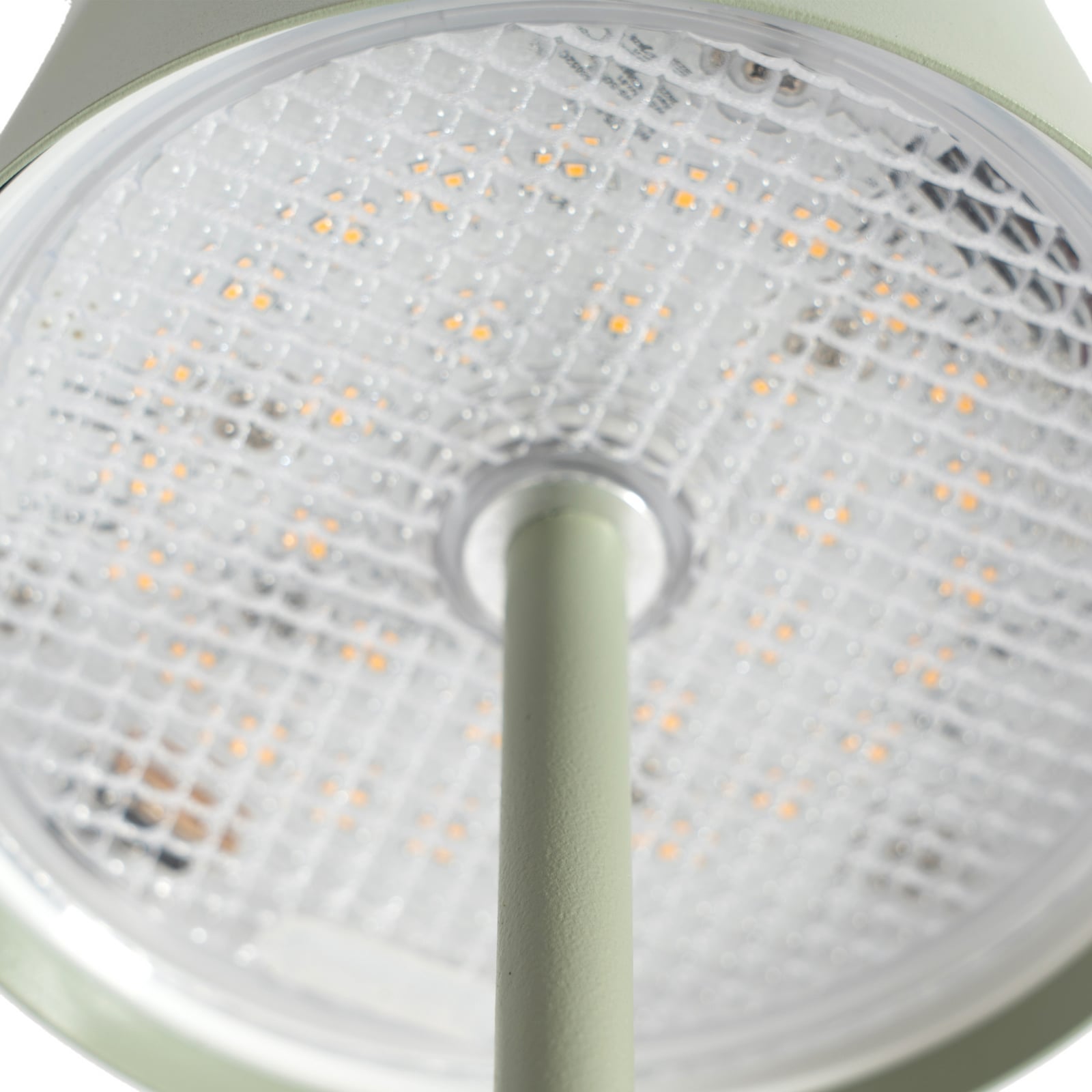 LED oppladbar bordlampe Janea CUBE grønn metall IP54 pakket i eske
