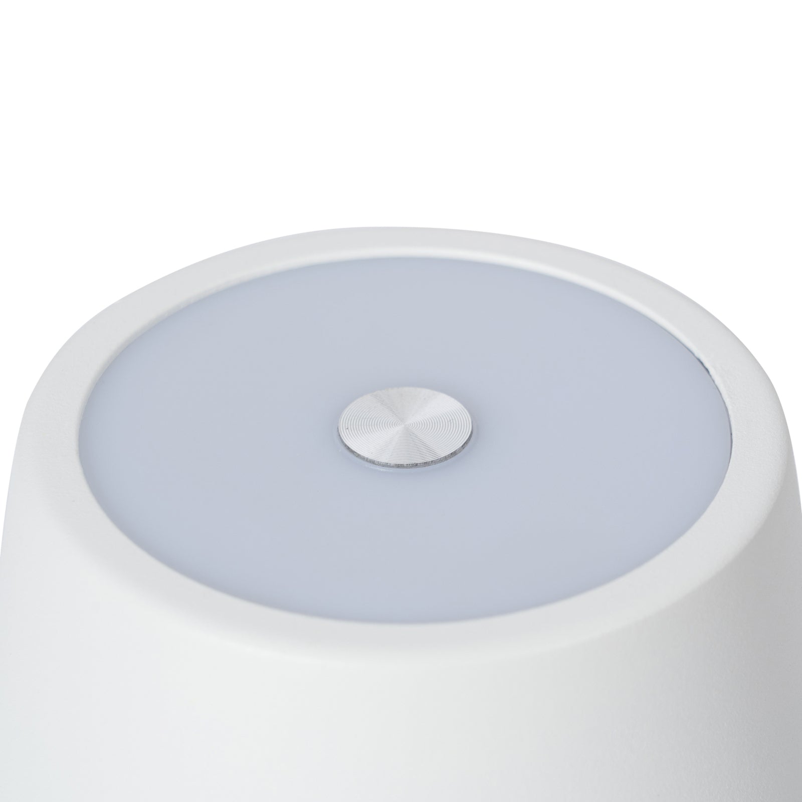 LED oppladbar bordlampe Janea CUBE hvit dimbar IP54 batteri og ladning