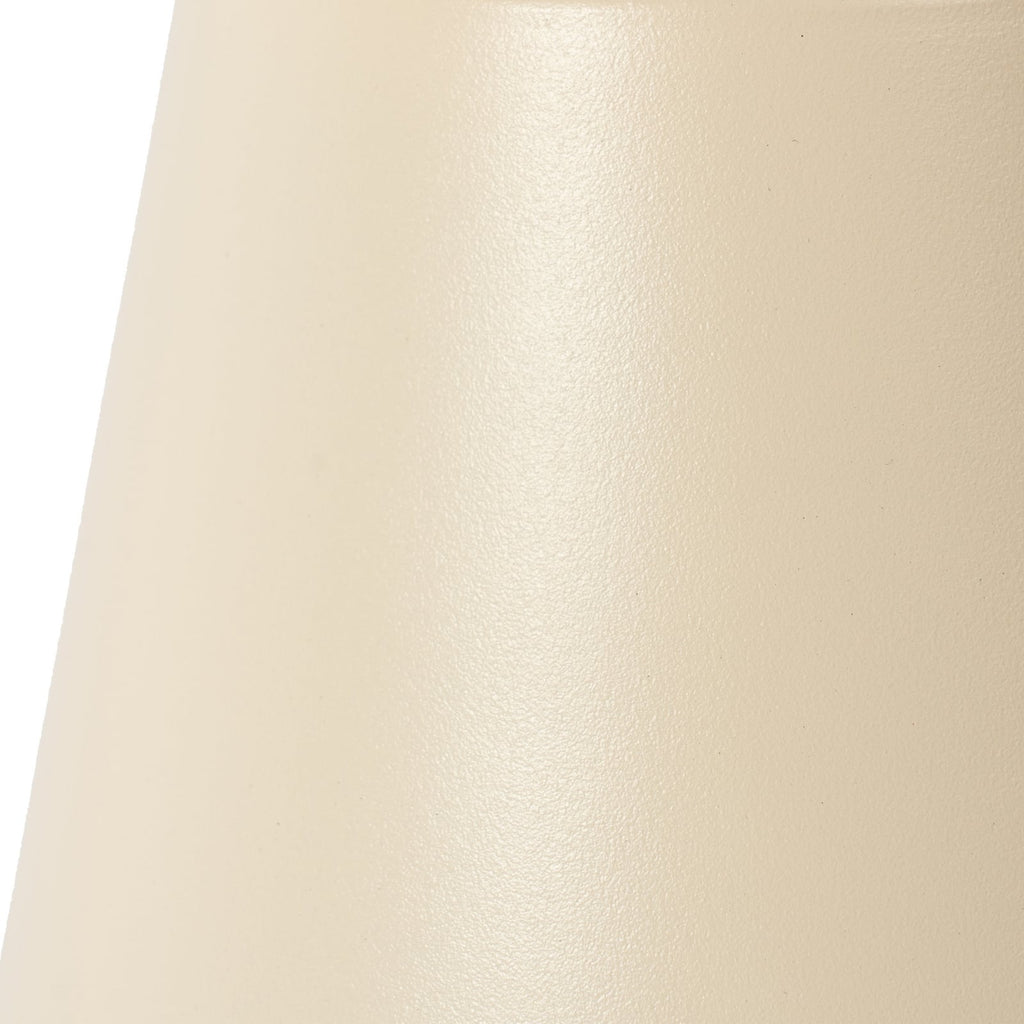 LED oppladbar bordlampe Janea TWIN beige metall med dempet lys