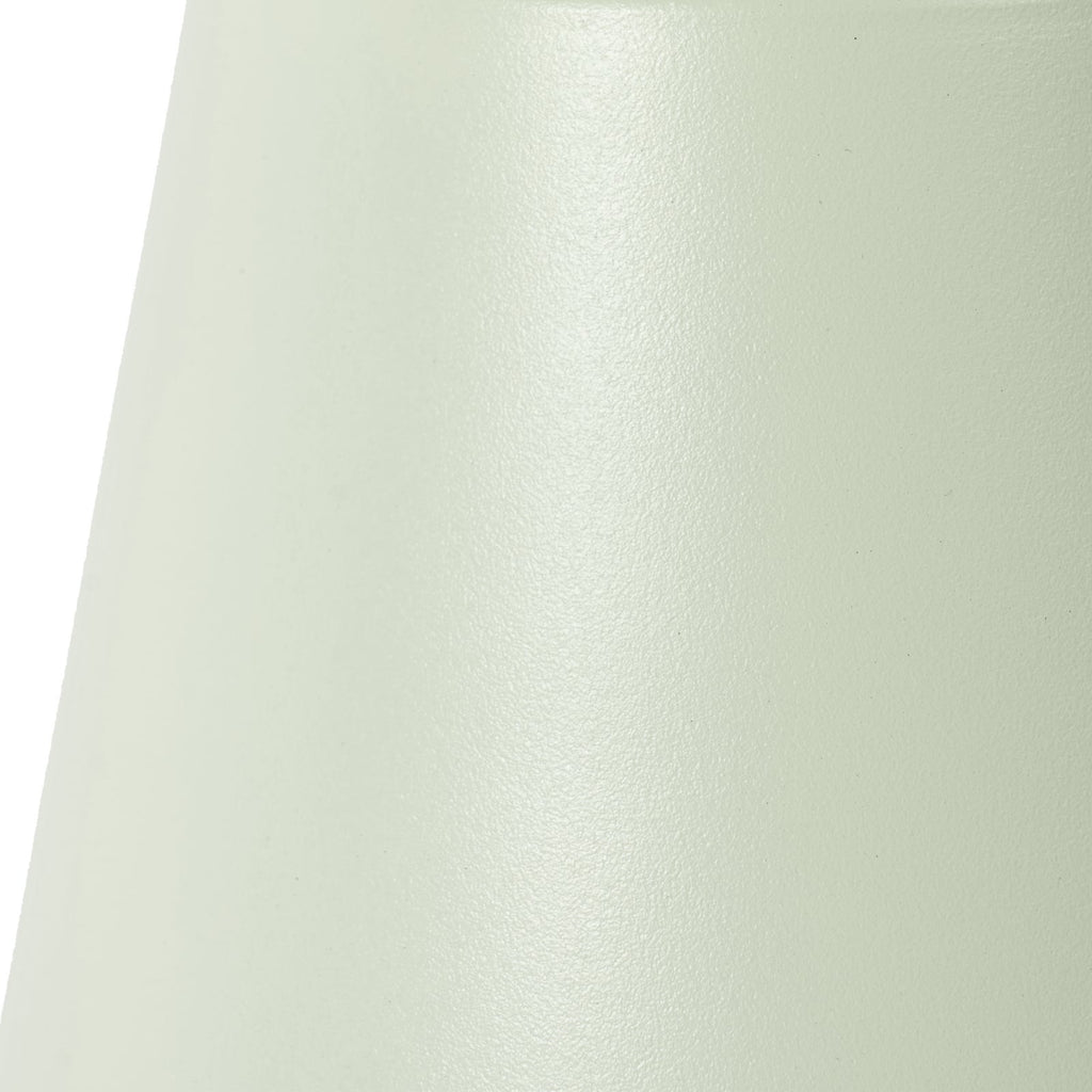 Sideprofil av LED oppladbar bordlampe Janea TWIN dimbar grønn IP54