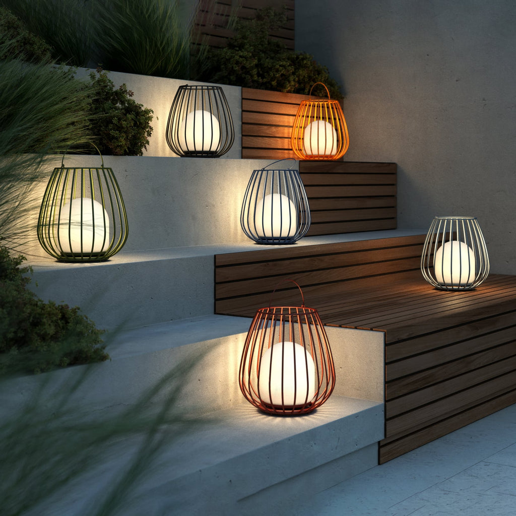 Detaljbilde av LED oppladbar bordlampe Jim To-Go svart