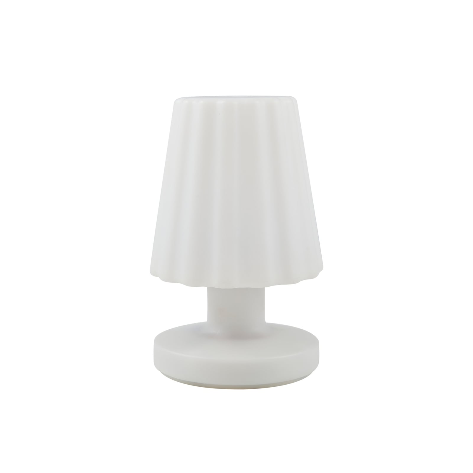 LED oppladbar bordlampe Jovem hvit RGB dimbar IP44 montert ute