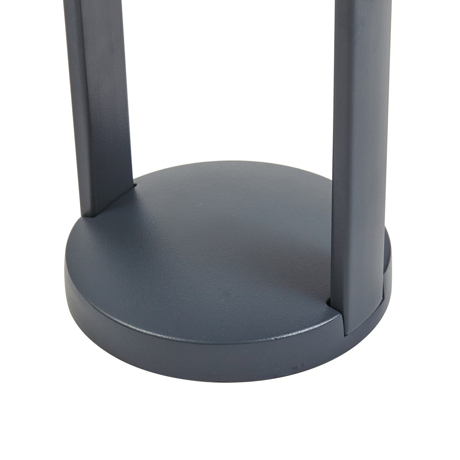 LED oppladbar bordlampe Kalevi svart aluminium lysfargejustering