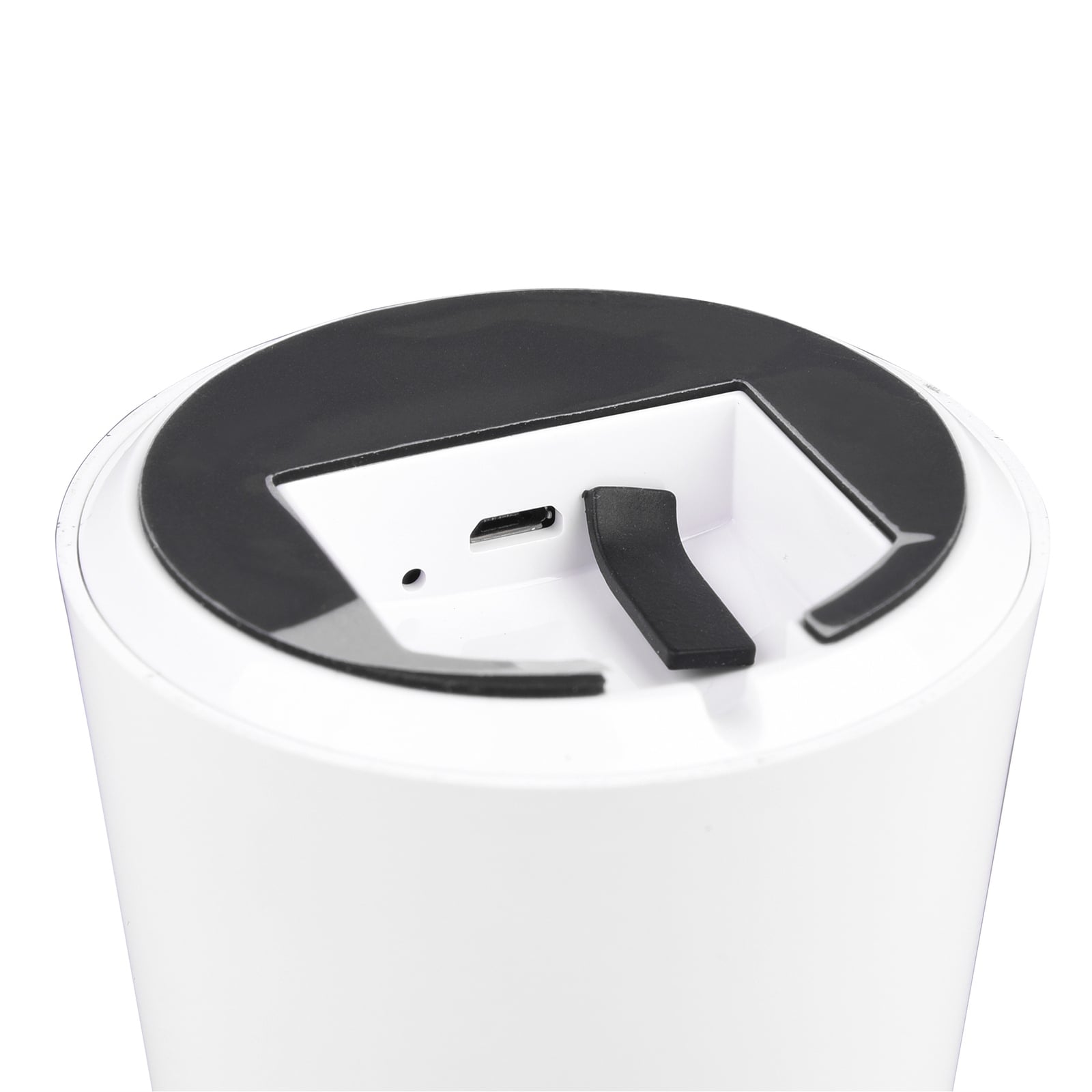 LED oppladbar bordlampe Lennon dimbar hvit IP44 USB-C ladeport