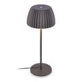 LED oppladbar bordlampe Loca antrasitt dimbar H36 cm forfra