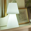 LED oppladbar bordlampe Lola RGBW dimbar IP65 45 cm forfra