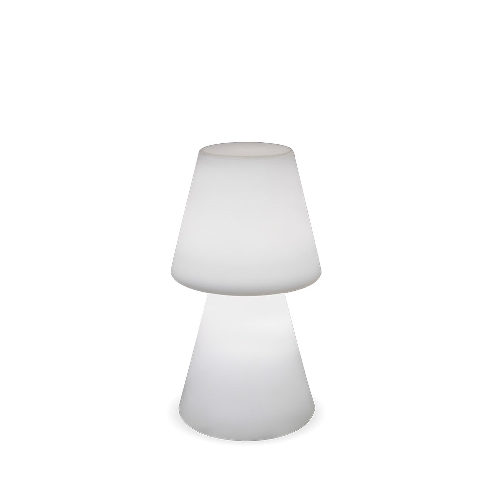 LED oppladbar bordlampe Lola RGBW dimbar IP65 45 cm bakside