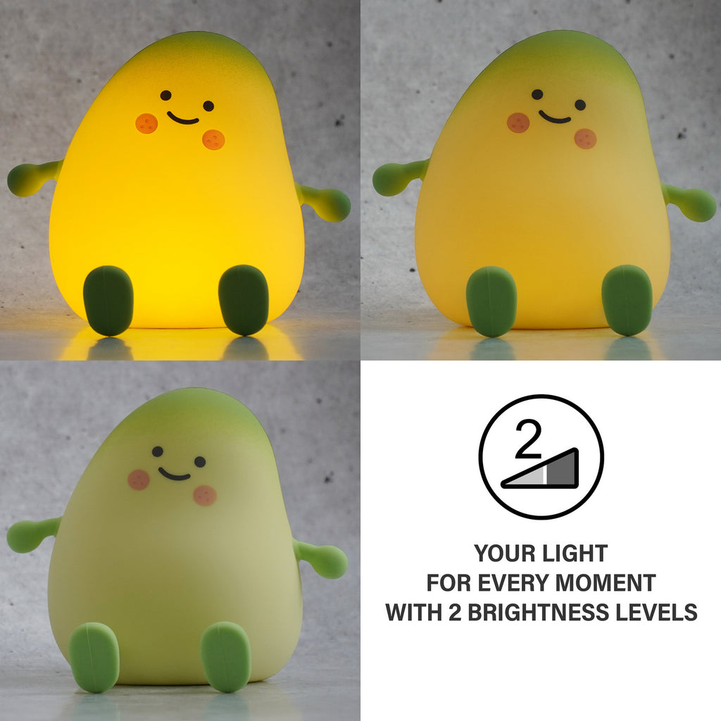 LED oppladbar bordlampe Mango hvit dimbar med timer pakkeinnhold
