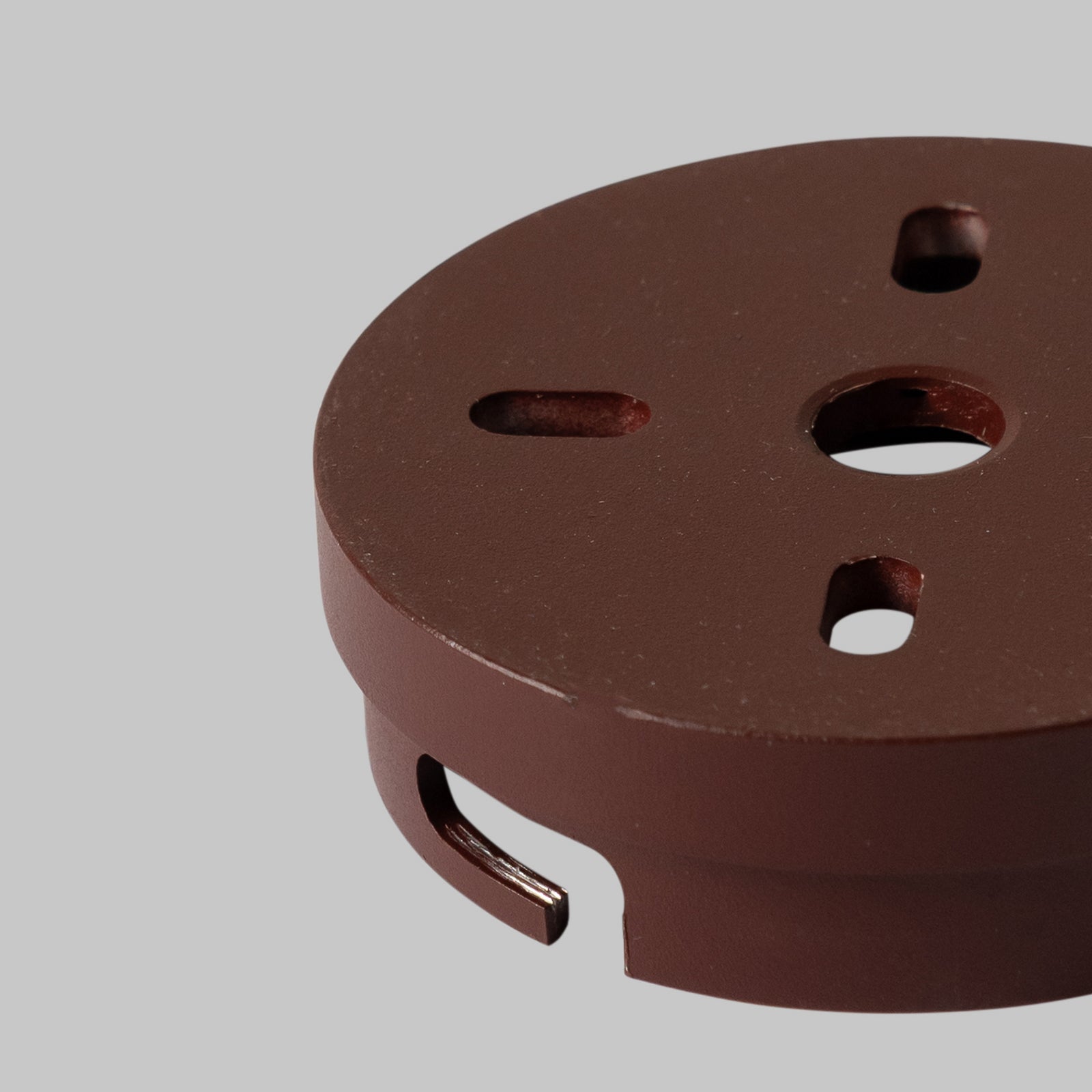 LED oppladbar bordlampe Milan mørkerød aluminium 19 cm - IT'S ABOUT ROMI