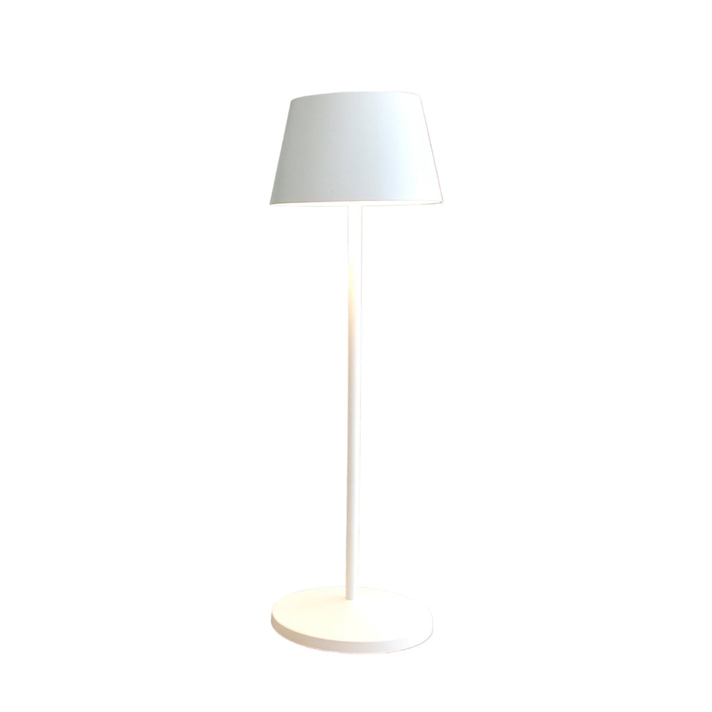 LED oppladbar bordlampe Modi hvit 36 cm CCT IP65 detalj av lampefot