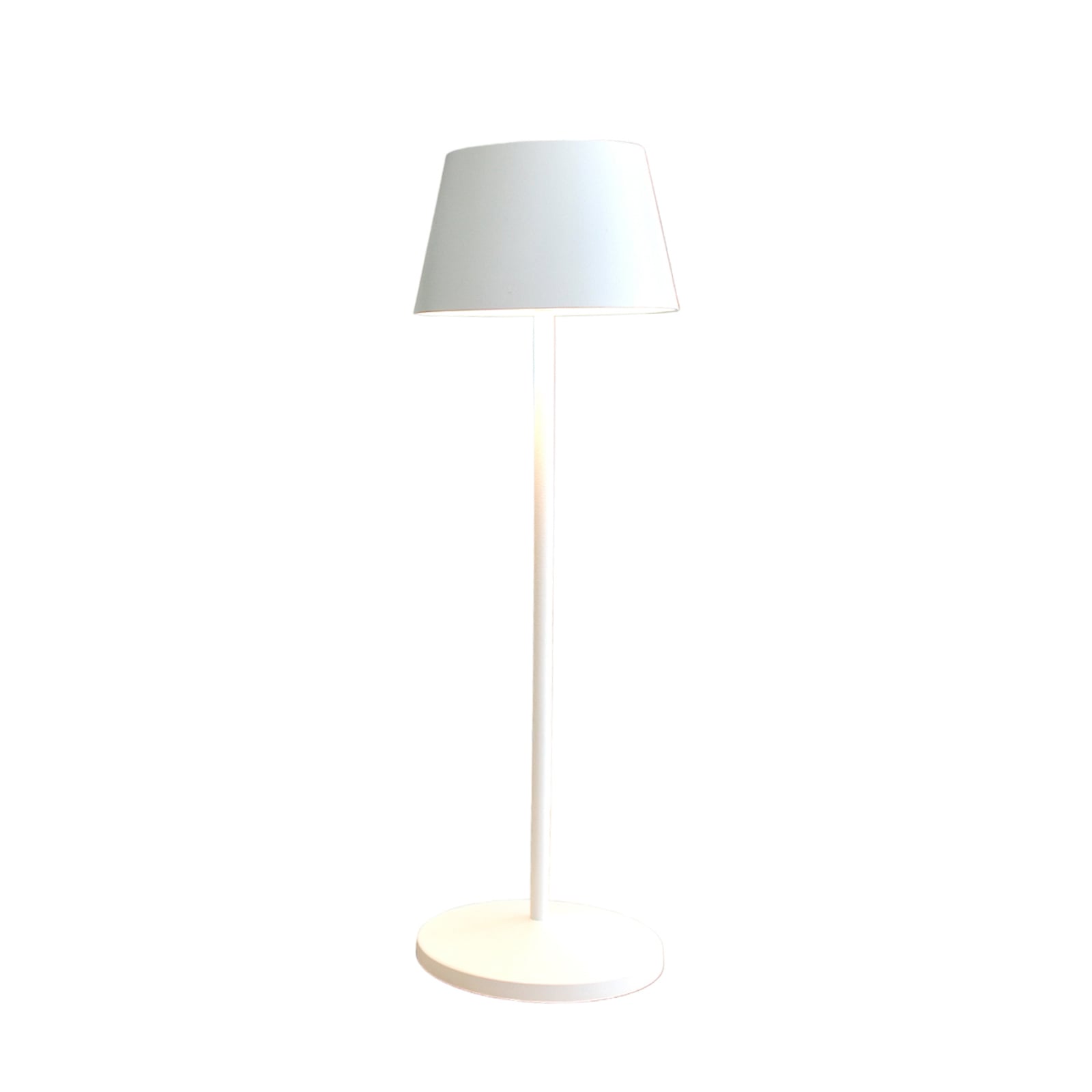 LED oppladbar bordlampe Modi hvit 36 cm CCT IP65 detalj av lampefot